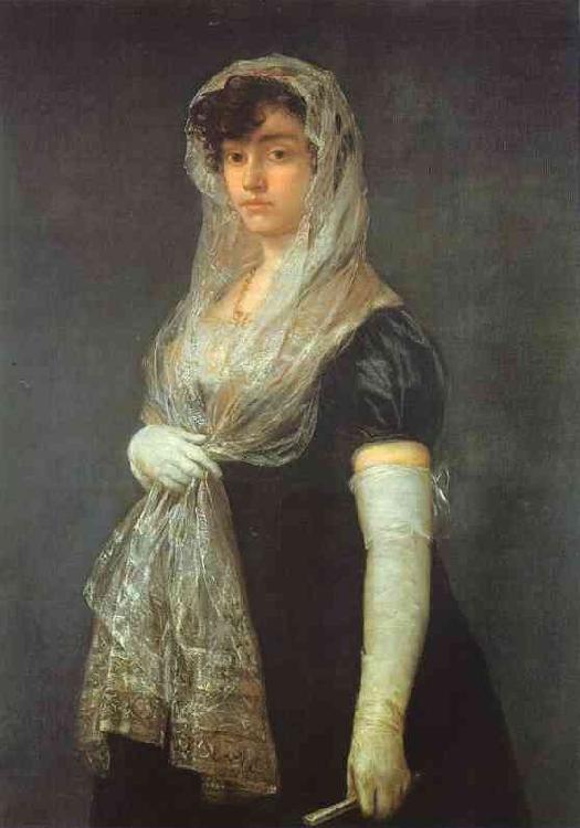 Francisco Jose de Goya Bookseller's Wife oil painting picture